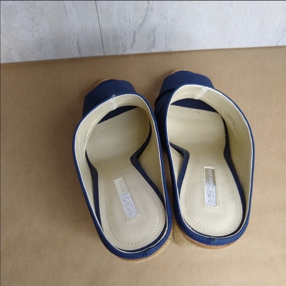 BCBGeneration Blue Espadrilles Wedge - Picture 4 of 4